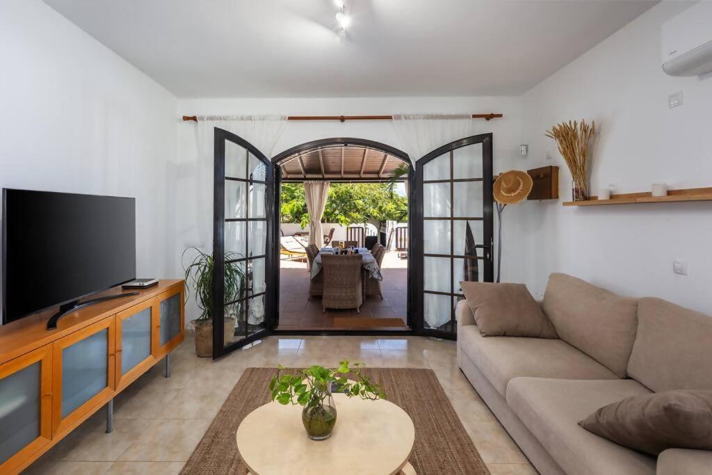 Villa Garoe Puerto de las Nieves Buitenkant foto