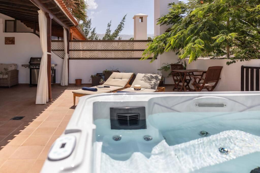 Villa Garoe Puerto de las Nieves Buitenkant foto