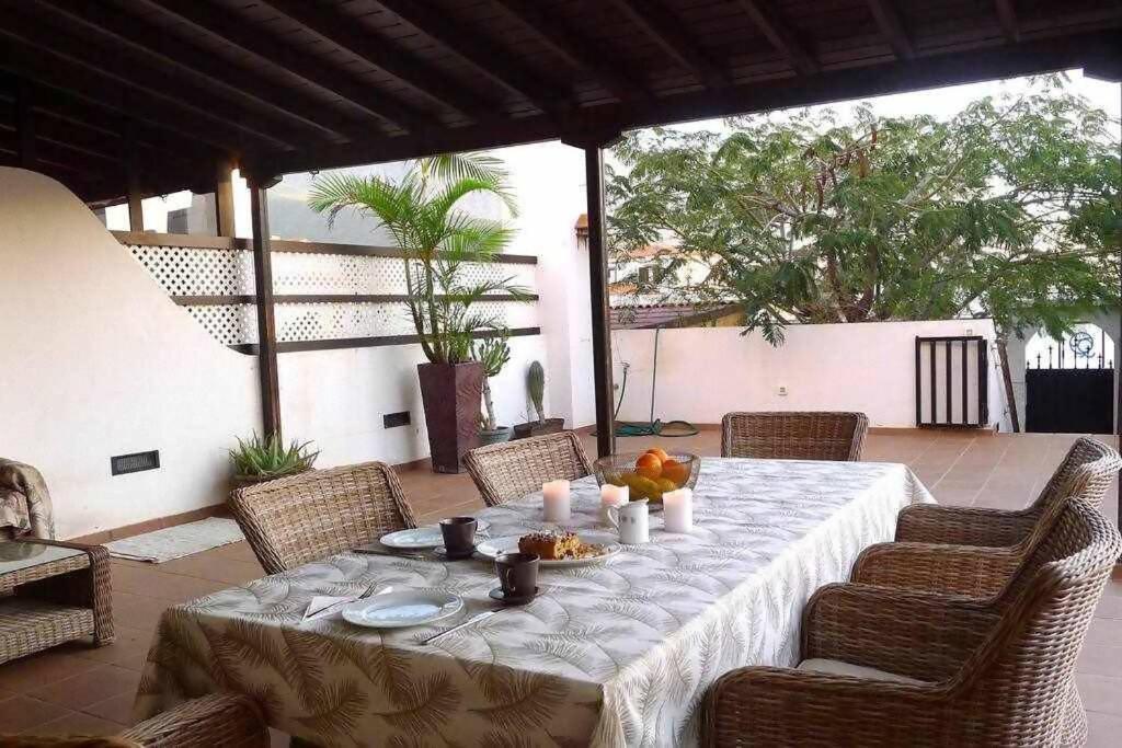 Villa Garoe Puerto de las Nieves Buitenkant foto